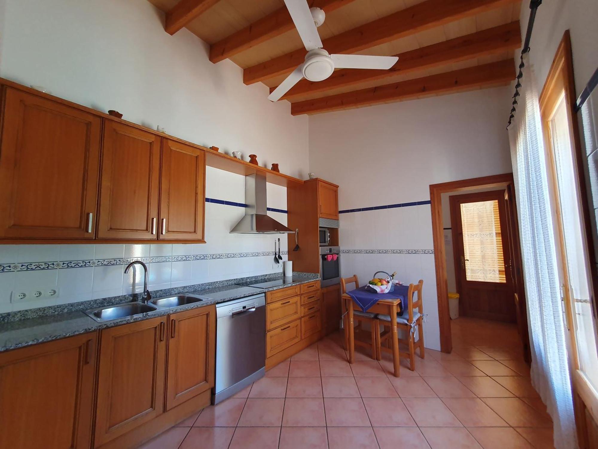 Finca rústica con piscina Cas Padrins de Campos Exterior foto