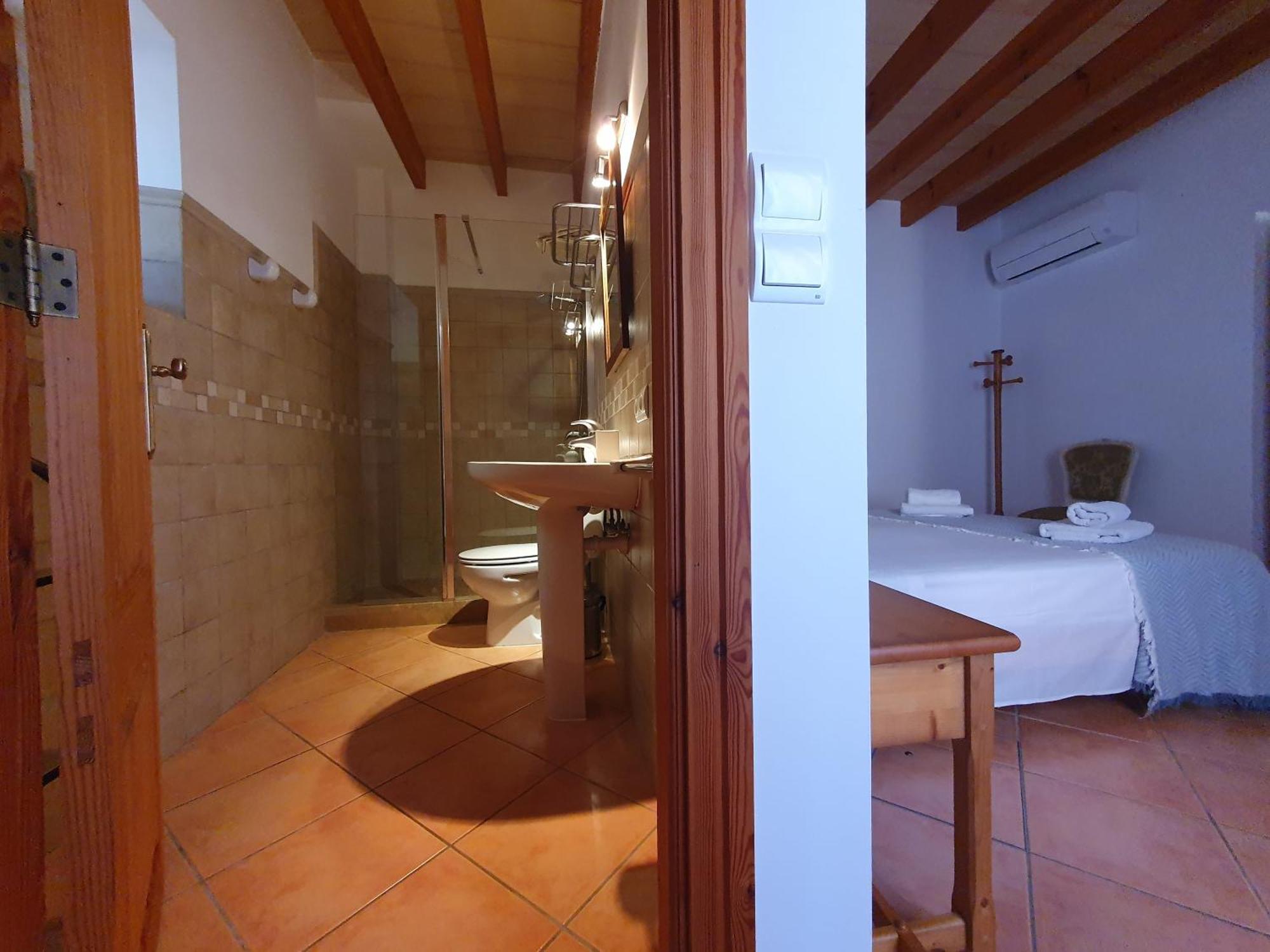 Finca rústica con piscina Cas Padrins de Campos Exterior foto
