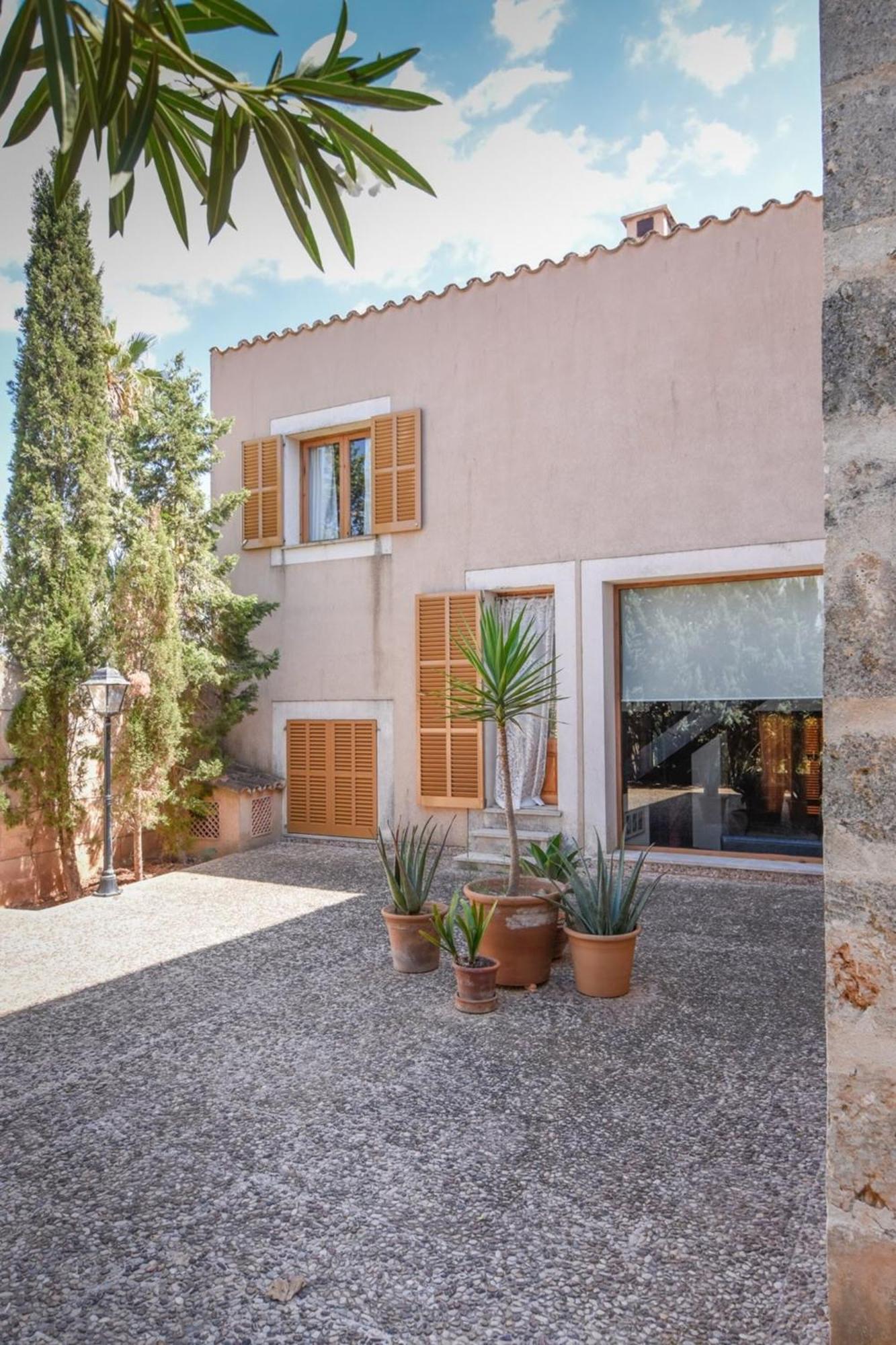 Finca rústica con piscina Cas Padrins de Campos Exterior foto